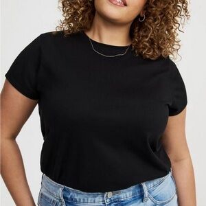 Torrid Easy T- Black T shirt